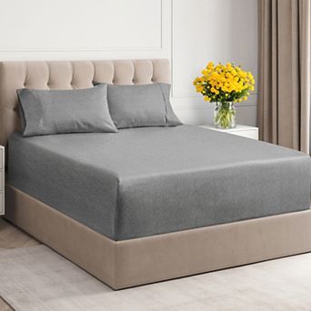 4 pc Extra Deep Pocket Microfiber Sheet Set