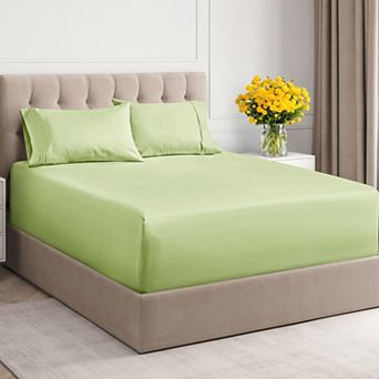 4 pc Extra Deep Pocket Microfiber Sheet Set