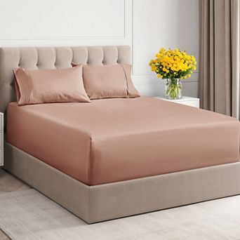 4 pc Extra Deep Pocket Microfiber Sheet Set