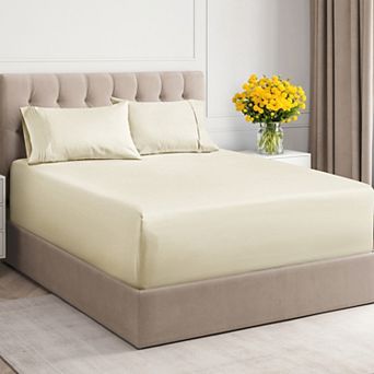 4 pc Extra Deep Pocket Microfiber Sheet Set