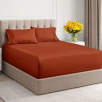 4 pc Extra Deep Pocket Microfiber Sheet Set