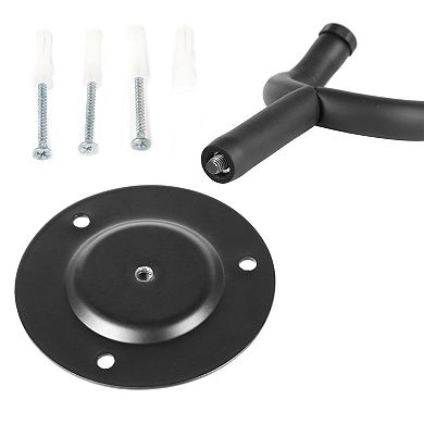 Wall Mount Guitar Hanger Padded Steel Hook Rack for Electric, Acoustic & Bass Guitars