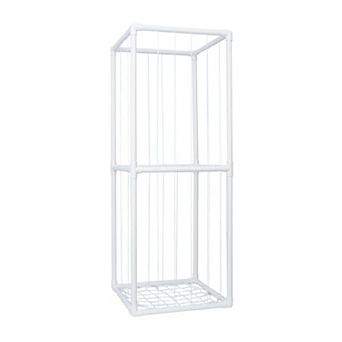 Stuffed Animal Storage Organizer Shelf, Plush Toy Holder Cage with Elastic Bands for Kids Room