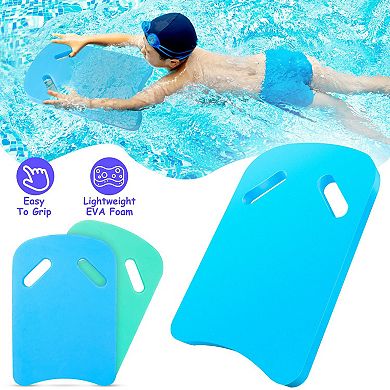 Swimming Kickboard EVA Foam Swim Aid with Handle for Adults Kids and Beginners Training