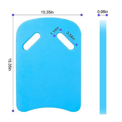 Swimming Kickboard EVA Foam Swim Aid with Handle for Adults Kids and Beginners Training