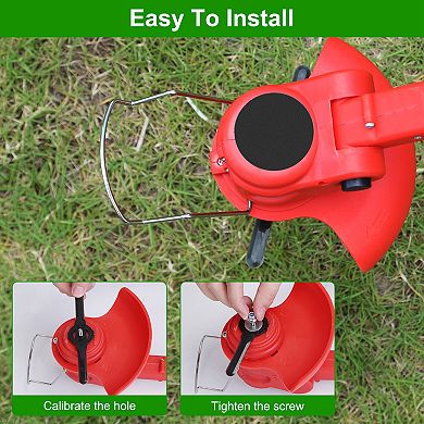 32-Pack Plastic Replacement Blades for Cordless Weed Trimmer