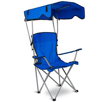 Portable Beach Canopy Chair Sun Protection Folding Seat 330lbs