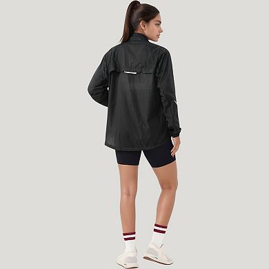 Women's Lightweight Full Zip Sun Protection Jacket with Long Sleeves and High Neck
