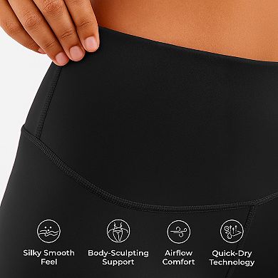Women’s High Waist Leggings with Pockets, Moisture-Wicking, Yoga Pants for Workout & Everyday Wear