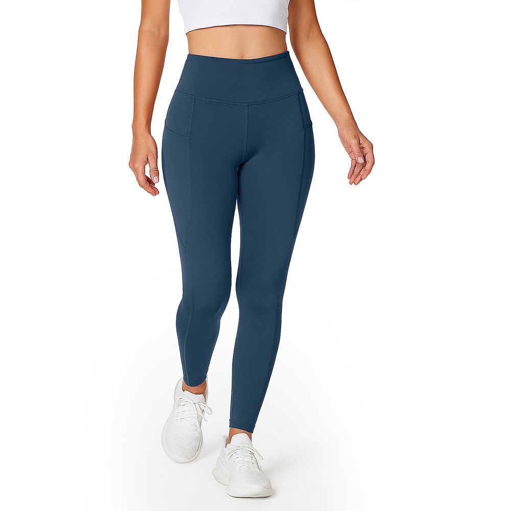Women's High Waist Leggings with Pockets, Moisture-Wicking, Yoga Pants for Workout & Everyday Wear