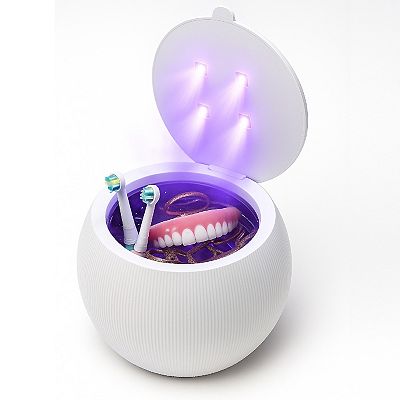 超音波美容機器　FOCUSQUEEN　pearl Pursonic Ultrasonic Cleaner Pod Deep Cleaning and UV Sterilization