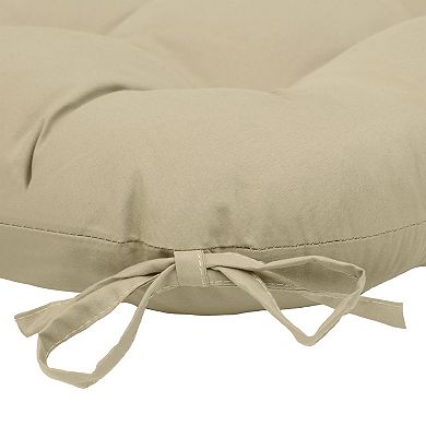 Tufted Ultra Soft Polyester Comfortable Chair Pad Pack of 2
