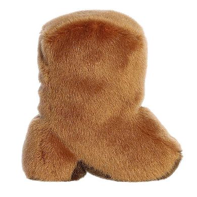Aurora Adorable 4.5" Evan Cowboy Boot Palm Pals Mini Brown Stuffed Animal