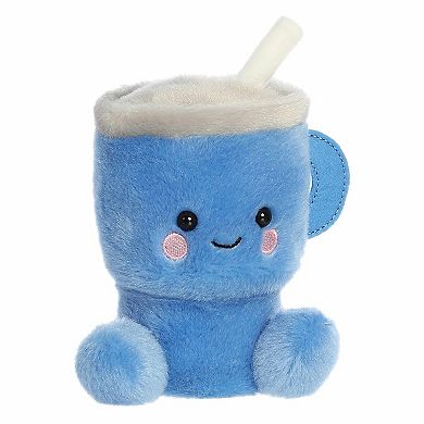 Aurora Adorable 4.5" Cliff Travel Cup Palm Pals Mini Blue Stuffed Animal