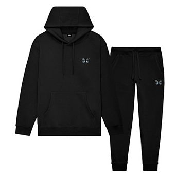 Dalix Butterfly Midweight Relaxed Sweatsuit