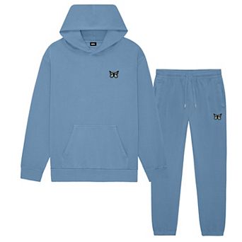 Dalix Butterfly Midweight Fleece Relaxed Sweatsuit