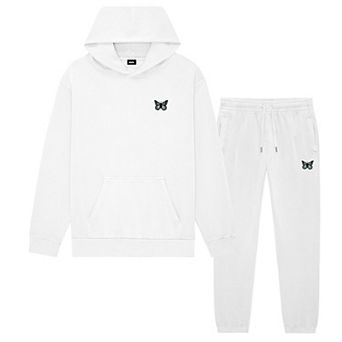 Dalix Butterfly Midweight Fleece Relaxed Sweatsuit