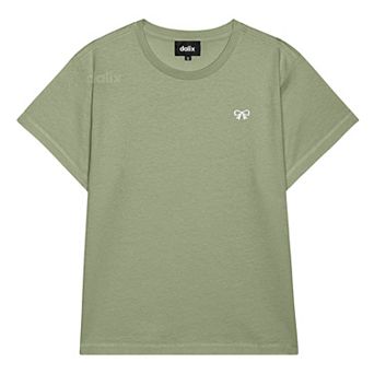 Dalix Womens Bow Lightweight High Waisted Tee