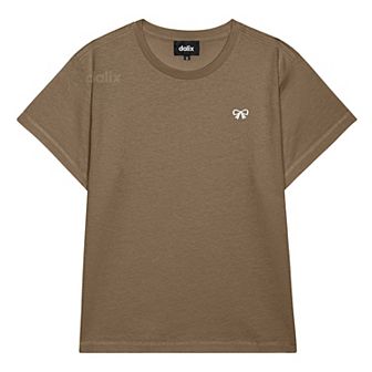 Dalix Womens Bow Lightweight High Waisted Tee