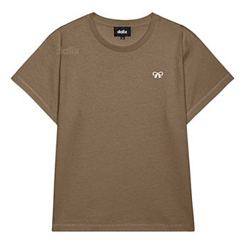 Dalix Womens Bow Lightweight High Waisted Tee