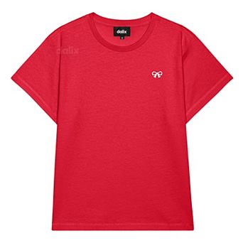 Dalix Womens Bow Lightweight High Waisted Tee