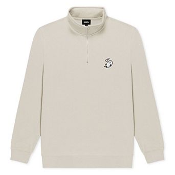 Dalix Womens Heartly Ghost Quarter Zip Pullover