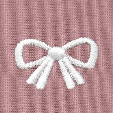 Dalix Womens Bow Jersey Tee