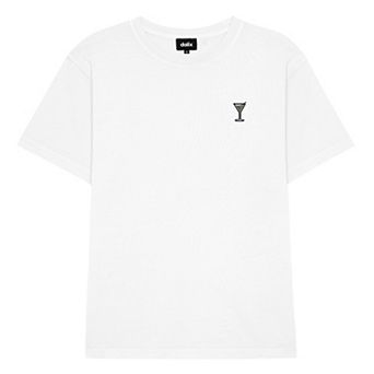 Dalix Mens Martini Midweight Garment Dye Tee