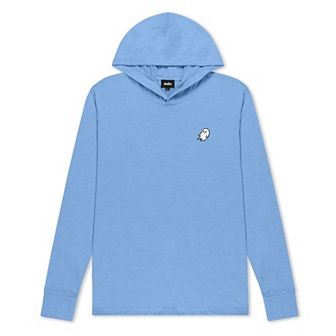 Dalix Mens Ghost Hooded Long Sleeve Jersey Tee