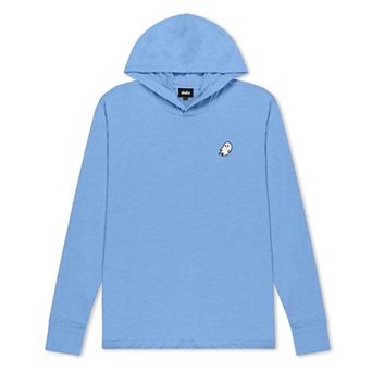 Dalix Mens Ghost Hooded Long Sleeve Jersey Tee