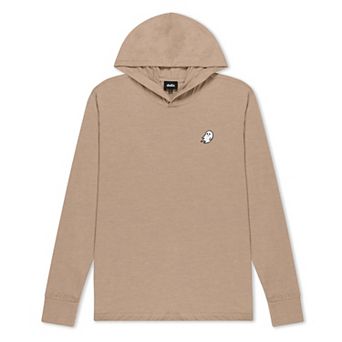 Dalix Mens Ghost Hooded Long Sleeve Jersey Tee