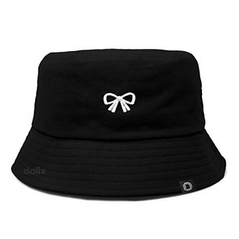 Dalix Bow Bucket Hat