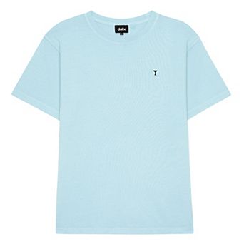 Dalix Mens Lil Martini Midweight Garment Dye Tee