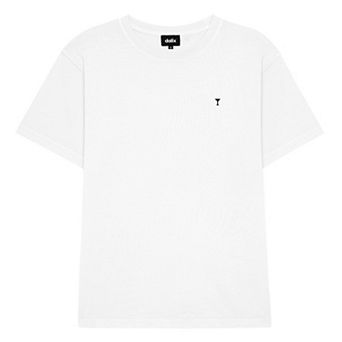 Dalix Mens Lil Martini Midweight Garment Dye Tee