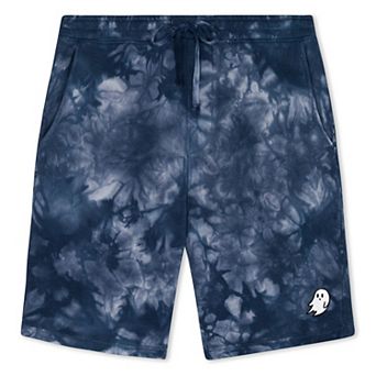 Dalix Mens Ghost Tie Dye Midweight Fleece Shorts