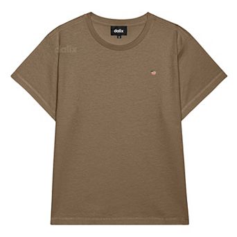 Dalix Womens Lil Peach Lightweight High Waisted Tee