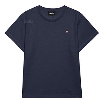 Dalix Womens Lil Peach Lightweight High Waisted Tee