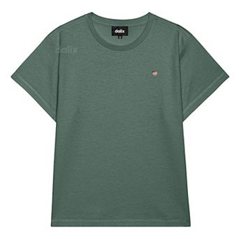 Dalix Womens Lil Peach Lightweight High Waisted Tee