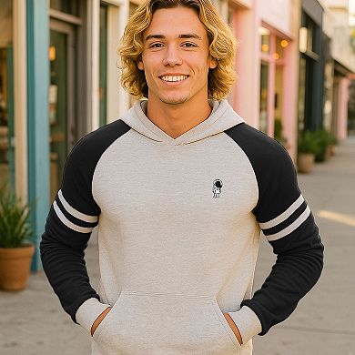 Dalix Mens Astronaut Varsity Midweight Hooded