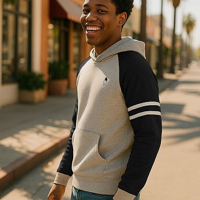 Dalix Mens Astronaut Varsity Midweight Hooded