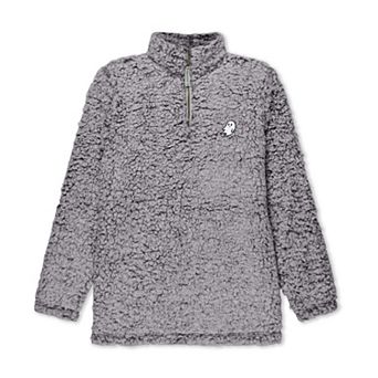 Dalix Womens Ghost Faux Quarter Zip Pullover