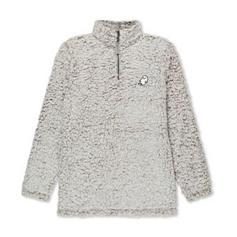 Dalix Womens Ghost Faux Quarter Zip Pullover