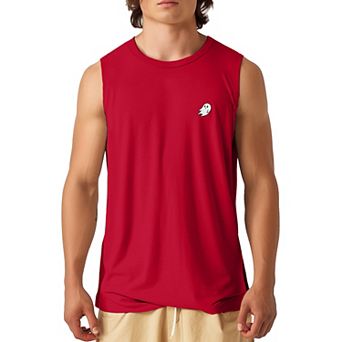 Dalix Mens Ghost Lightweight Cotton Tank