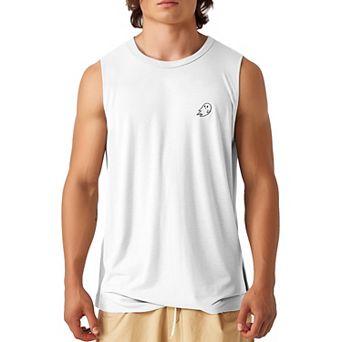 Dalix Mens Ghost Lightweight Cotton Tank