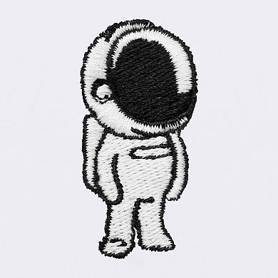 Dalix Mens Astronaut Jersey Ringer Tee