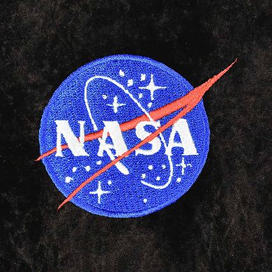 NASA Mineral Wash Hoodie Dalix NASA Embroidered Fleece Hoodie Mineral Wash Long Sleeve Sweatshirt Me