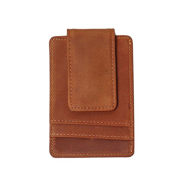 The Walden Leather Front Pocket Clip Wallet