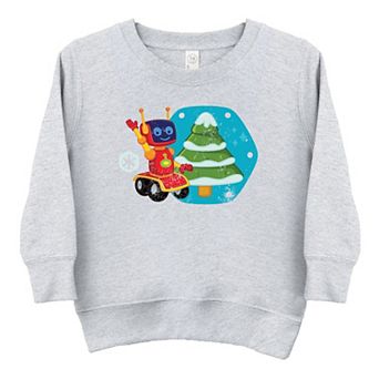 Leo the Truck Robot Holiday - Kids Toddler Sweatshirt