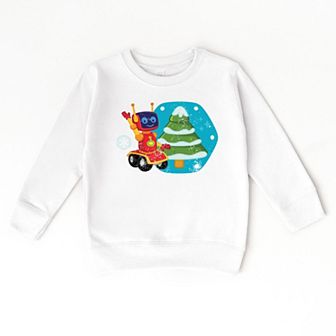 Leo the Truck Robot Holiday - Kids Toddler Sweatshirt