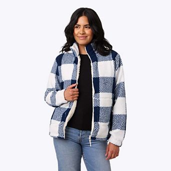 Women's Mobile Warming Upland Sherpa Printed Long Jacket